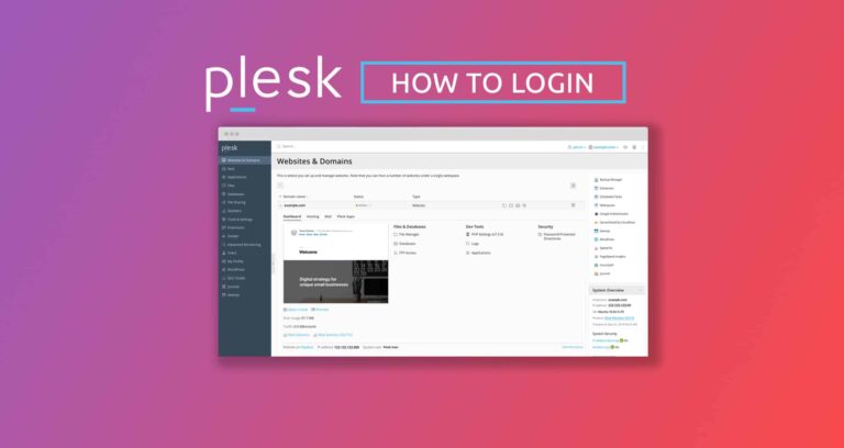 Plesk panel giriş nasıl yapılır ?