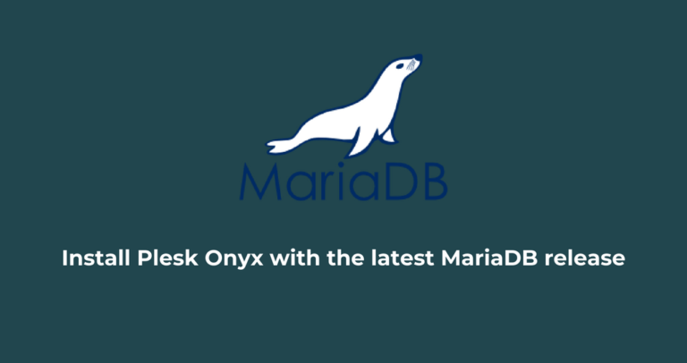 Plesk panel mariadb 10.11 sürüm güncelleme nasıl yapılır ?