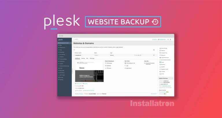 Plesk panelde tek tıkla tüm veritabanlarını yedekleme